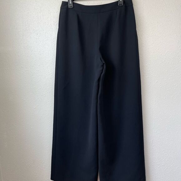 Halogen Black Wide Leg Dress Pants Size 6 EUC - Picture 3 of 6